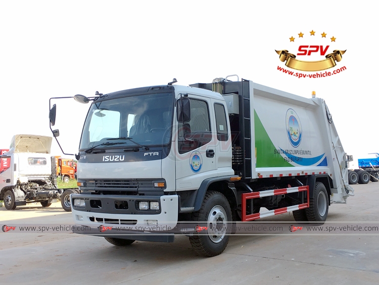 12 CBM Garbage Compactor Truck ISUZU - LF 12 CBM Garbage Compactor Truck ISUZU - LF